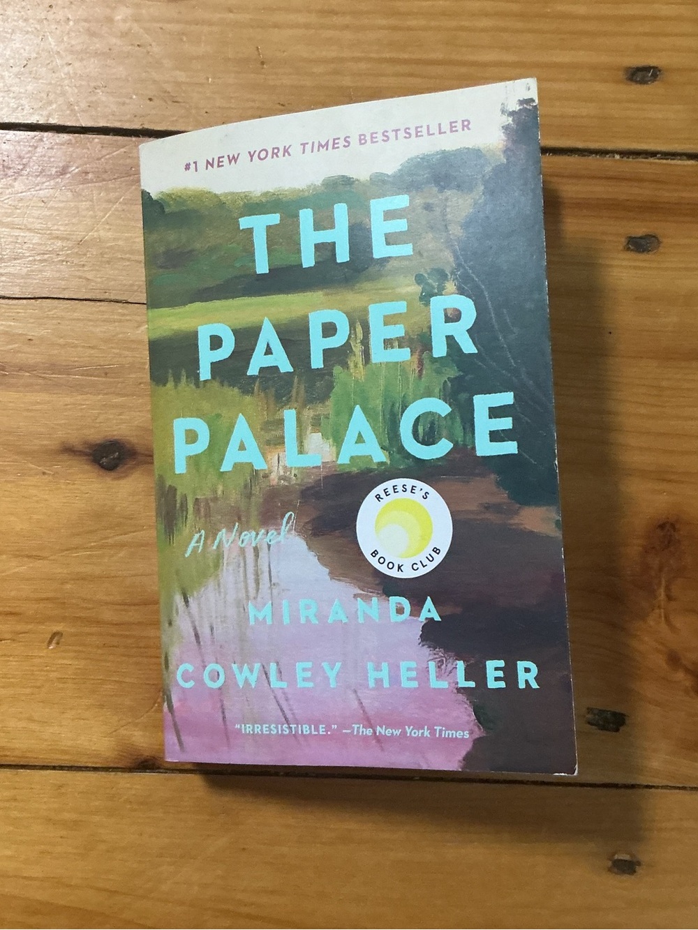 The Paper Palace by Miranda Cowley Heller - Teal & Pastel Cover